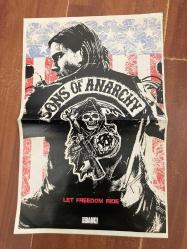 Sons Of Anarchy (Let Freedom Ride) & Eminem  / A3 ebadında lamine kaplı poster