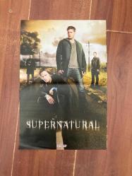 Avenged Sevenfold & Supernatural / A3 ebadında lamine kaplı poster