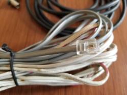 SEÇ AL 1M 2M 8M KÖKEN TELEFON MODEM HAT KABLOSU