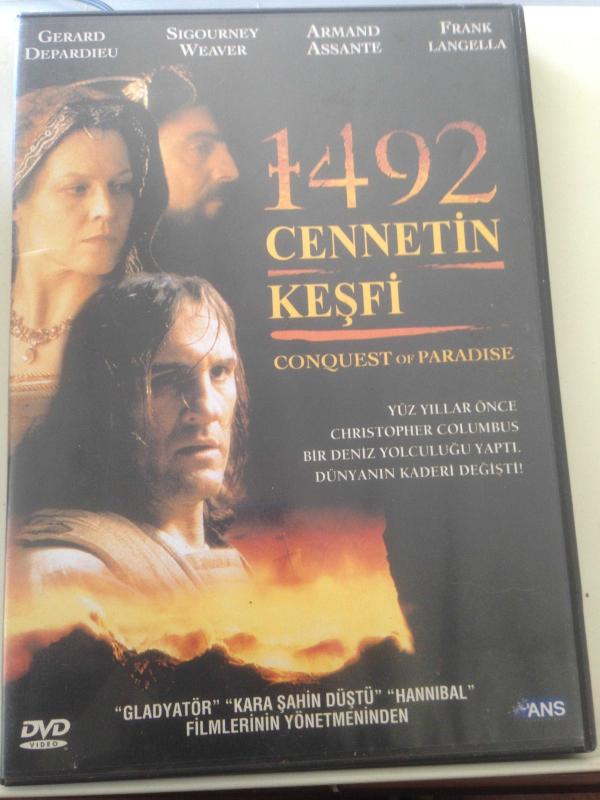 1492 Cennetin Keşfi / DVD - Efemera - kitantik | #2672207000127
