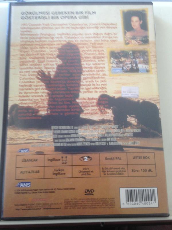 1492 Cennetin Keşfi / DVD - Efemera - kitantik | #2672207000127