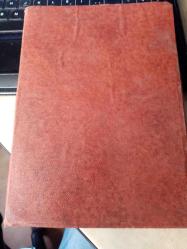 1935 yılına ait muhasebe defteri Osmanlıca kayıt ve aöıklamalı