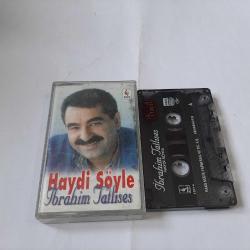 İBRAHİM TATLISES HAYDİ SÖYLE CAM BASKI KASET