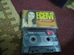 ECEM AŞK GÖÇMEDEN CAM BASKI