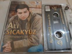 ALİ SICAKYÜZ GELMESEN DE OLUR CAM BASKI