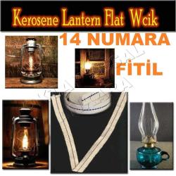 2 METRE 14 NUMARA FİTİL GEMİCİ FENERİ FİTİLİ GAZ LAMBASI FİTİLİ YEDEK FİTİL VIP KEROSENE LAMP WİCK