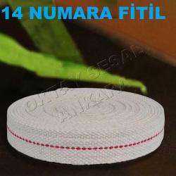 2 METRE 14 NUMARA FİTİL GEMİCİ FENERİ FİTİLİ GAZ LAMBASI FİTİLİ YEDEK FİTİL VIP KEROSENE LAMP WİCK