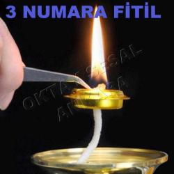 2 METRE 3 NUMARA FİTİL GEMİCİ FENERİ FİTİLİ GAZ LAMBASI FİTİLİ ÖZEL YEDEK FİTİL KEROSENE LAMP WİCK