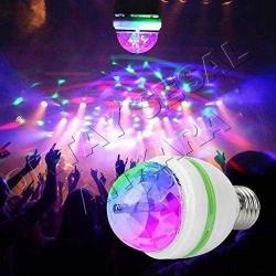 DİSKO IŞIĞI LED RGB DİSKO IŞIK TOPU AMPUL LED IŞIK DÖNEN DİSKO TOPU IŞIKLI PARTİ IŞIĞI RGB LED LİGHT