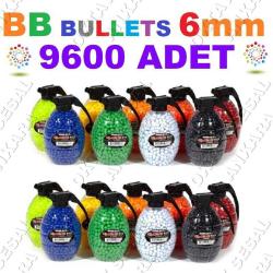 Antika - 6mm BONCUK 9600 ADET BB BULLETS 6mm BONCUK YEDEK MERMİ BONCUKLU TABANCA MERMİSİ YEDEK BONCUK 6mm - kitantik - kitaLog
