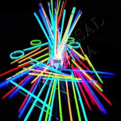 ANKARA NEON PARTİ IŞIKLARI 100 ADET GLOW STİCK IŞIKLI ÇUBUK IŞIKLI BİLEKLİK IŞIKLI FOSFOR ÇUBUK GLOW PARTİ IŞIKLARI