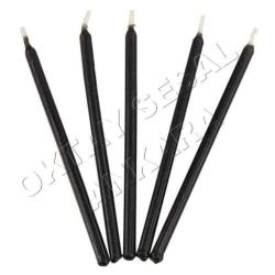 VIP 10 ADET SİYAH ŞAMDAN MUMU SİYAH MUM SİYAH UZUN ŞAMDAN MUMU KIR DÜĞÜNÜ MASA SÜSLEME MUMU SİYAH