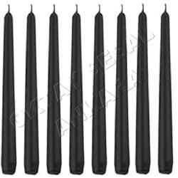 VIP 10 ADET SİYAH ŞAMDAN MUMU SİYAH MUM SİYAH UZUN ŞAMDAN MUMU KIR DÜĞÜNÜ MASA SÜSLEME MUMU SİYAH