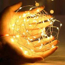 9 METRE PİLLİ GÜN IŞIĞI LED IŞIK CHRİSTMAS WARM LİGHT LED TREE NOEL IŞIĞI YILBAŞI AĞACI IŞIĞI