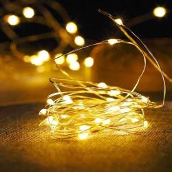 9 METRE PİLLİ GÜN IŞIĞI LED IŞIK CHRİSTMAS WARM LİGHT LED TREE NOEL IŞIĞI YILBAŞI AĞACI IŞIĞI