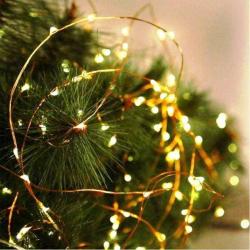 9 METRE PİLLİ GÜN IŞIĞI LED IŞIK CHRİSTMAS WARM LİGHT LED TREE NOEL IŞIĞI YILBAŞI AĞACI IŞIĞI