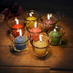 Antika - 14 ADET CAM MUMLUK TEA LİGHT MUM İÇİN CAM MUMLUK TEALİGHT MUMLUK CAM DOĞUM GÜNÜ KINA SÜSLEME MUMLUK - kitantik - kitaLog