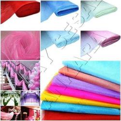 27 METRE BEYAZ SÜSLEME TÜLÜ BEYAZ TÜL KIR DÜĞÜNÜ KINA GECESİ SÜNNET MASA SANDALYE KAPI SÜSLEME TÜLÜ