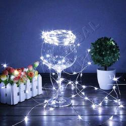 1 METRE BEYAZ MİCRO MİNİ PERİ LED IŞIK BEYAZ PİLLİ LED IŞIK BEYAZ PİLLİ LED IŞIK ROMANTİK DEKOR IŞIĞ