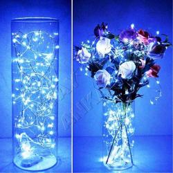 1 METRE BEYAZ MİCRO MİNİ PERİ LED IŞIK BEYAZ PİLLİ LED IŞIK BEYAZ PİLLİ LED IŞIK ROMANTİK DEKOR IŞIĞ