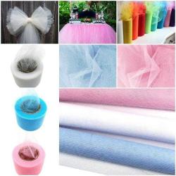 27 METRE PEMBE SÜSLEME TÜLÜ KIR DÜĞÜNÜ KINA GECESİ NİŞAN SÖZ MASA SANDALYE KAPI ARABA TÜLÜ PEMBE TÜL