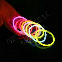CANLI RENKLER 100 ADET GLOW STİCK IŞIKLI ÇUBUK IŞIKLI BİLEKLİK IŞIKLI FOSFOR ÇUBUK NEON PARTY LİGHT NEON PARTİ IŞIĞI