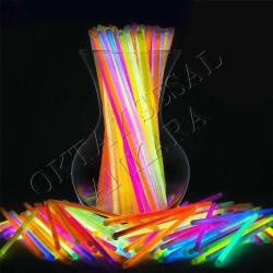 100 ADET GLOW STİCK IŞIKLI ÇUBUK IŞIKLI BİLEKLİK IŞIKLI FOSFOR ÇUBUK NEON IŞIK PİLSİZ NEON IŞIK FOSFOR IŞIK