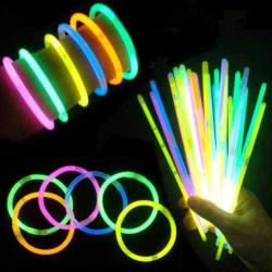 100 ADET GLOW STİCK IŞIKLI FOSFORLU ÇUBUK IŞIKLI BİLEKLİK IŞIKLI KOLYE NEON BİLEKLİK FOSFOR ÇUBUK KOLYE BİLEKLİK PARTİ IŞIĞI NEON PARTİ