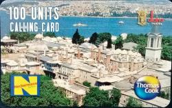 KK = UZAK ARAMA KARTI ( CALLING CARD - 100 Units ) TEMİZ ve NADİR