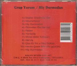 KK = GRUP YORUM - HİÇ DURMADAN * SIFIR CD