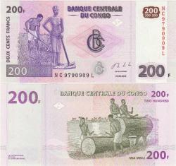 KONGO 200 FRANK 2013 TOMRUK İŞÇİLERİ VE ÇİFTÇİ TEMALI. ÇİL KONDİSYON.