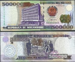 MOZAMBİK 500.000 METICAIS 2003 ÇİL.