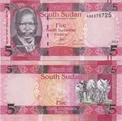 GÜNEY SUDAN 5 POUND 2015 ÇİL KONDİSYON.