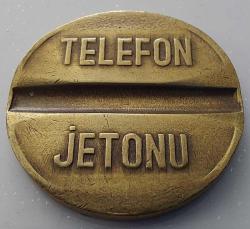 ESKİ DÖNEM KÜÇÜK BOY ORİJİNAL PTT TELEFON JETONU 2C1RR1 ÇOK ÇOK TEMİZ
