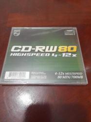 Antika - PHİLİPS CD-RW 80 SİLİNEBİLİR CD 700 MB - kitantik - kitaLog