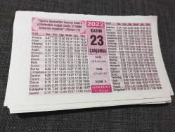 Efemera - 23   Kasim  2022 özel gün takvim yapraği - kitantik - kitaLog