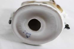 W&A imzalı ve imalat damgalı Alman porseleni ceylan figürü biblo. Y. 15cm. Boy 12cm.