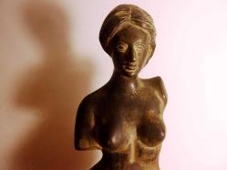 Bronz, Afrodit heykeli. 19. Y.y. Y 47cm.