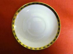 HC Chodau imzalı ve imalat damgalı bir çift porselen kahve fincanı. Y:5,5 cm