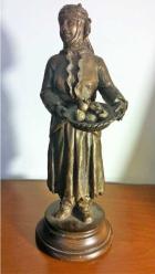 Nar satan köylü kadın heykeli Y:33cm.