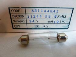 24V 10W 11x44 sofit ampul. 10 ad fiyatıdır.