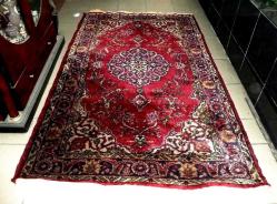 Antika - Isparta el dokuması halı 200x127cm. - kitantik - kitaLog