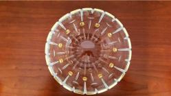 Altın vermeyli Fransız bacara meyvelik Çapı:22cm