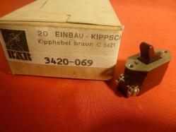 Açma kapama anahtar switch. 6 Amp. Alman malı 2 ad fiyatı