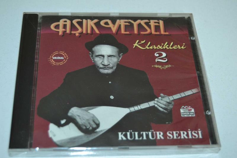 AŞIK VEYSEL - KLASİKLERİ-2-KÜLTÜR SERİSİ - CD - Efemera - kitantik