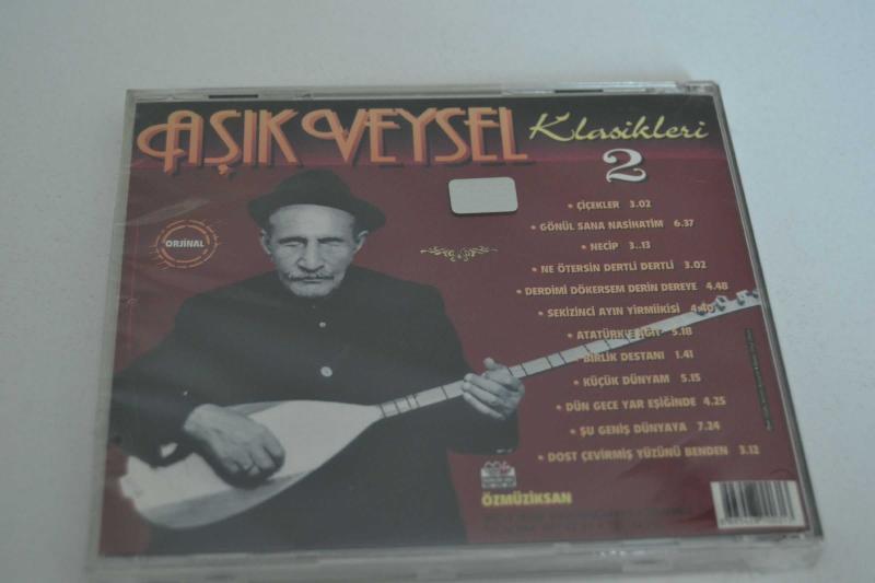 AŞIK VEYSEL - KLASİKLERİ-2-KÜLTÜR SERİSİ - CD - Efemera - kitantik
