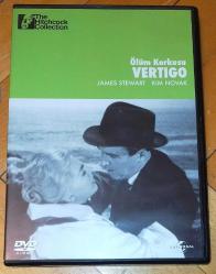 VERTIGO * ÖLÜM KORKUSU * ALFRED HITCHCOCK * 1958 * DVD