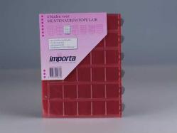 Madeni para klasörleri için 30 gözlü, 4 yaprak MUNTEN çekmeli föy ve ayırıcı. Optima ve MH-12 ye de uygundur.