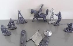 Atlı Asker Kurşun Asker Lotu -- Lot No 12