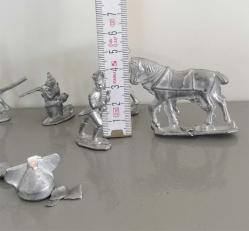 Atlı Asker Kurşun Asker Lotu -- Lot No 4